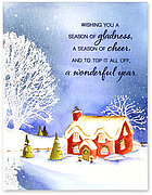 Cozy Christmas - Clear Stamp
