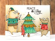 Jolly Good Times - Christmas Clear Stamp