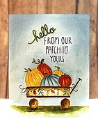 Wagonful Mini - Autumn Clear Stamp