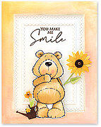 Bear-Y Wishful Mini - Clear Stamp