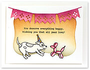 Pawsome Birthday - Clear Stamp