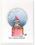 Pawsome Birthday - Clear Stamp