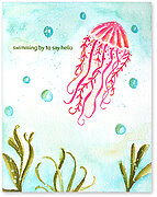 Swimming By - Clear Stamp Set