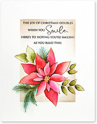 Floral Festivities - Christmas Clear Stamp
