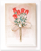 Tender Roses - Valentine Clear Stamp