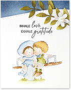 Growing Love - Valentine Clear Stamp
