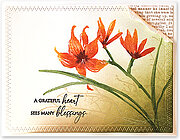 Fleeting Moment - Cling Stamp
