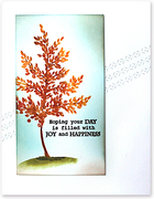 Canopy - Cling Rubber Stamp