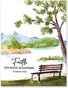 Shaded View - Cling Rubber Stamp