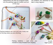 Flowers (2pcs) - Parking Bobbins