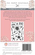 Flower Fun - A6 Clear Stamp