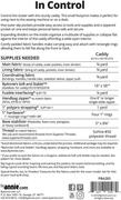 In Control - Sewing Pattern