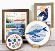 Northeastern Coastal Zone - Cross Stitch Book, different perspective #1. Select this picture to zoom in