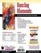Dancing Diamonds Art Quilt - Quilt Pattern