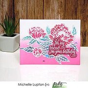 Wild Peonies - Clear Stamp