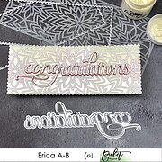 Slim Line Congratulations Word - Craft Die