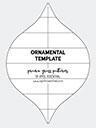 Ornamental Quilt Template G