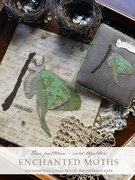 Enchanted Moths - Cross Stitch Pattern