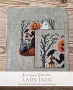 Lady Jack - Halloween Cross Stitch Pattern, different perspective #1. Select this picture to zoom in