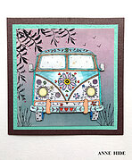 Camper - A6 Clear Stamp