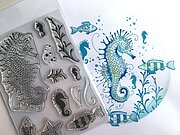 Seahorse - A6 Clear Stamp