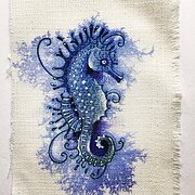 Seahorse - A6 Clear Stamp