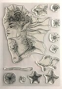 Nerissa - A5 Clear Stamp