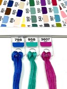 DMC Vinyl Labels for Floss Drops - 761 Labels, different perspective #1. Select this picture to zoom in