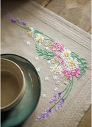 Spring Flowers Tablecloth - Embroidery Kit