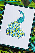 Poppystamps Plumed Peacock Die