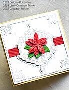Leafy Ornament Frame - Christmas Craft Die