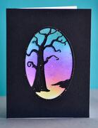 Twisted Tree Oval - Craft Die