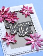 Layered Fringe Flowers - Craft Die