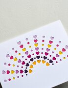 Hearts Shining Arch - Valentines Craft Die