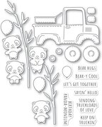 Whittle Panda Pickup - Stamp and Die Set