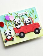 Whittle Panda Pickup - Stamp and Die Set