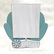 Cozy Mittens - Embroidery Wood Display
