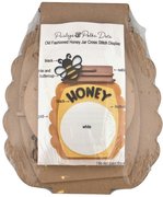 Old Fashion Honey Jar - Unfinished Wood Display Frame