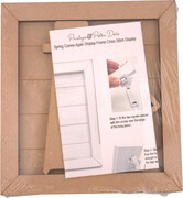 Spring Comes Again Shiplap - Unfinished Wood Display Frame