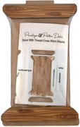 Spool with Thread - Unfinished Wood Display Frame