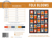 Folk Blooms - Quilt Pattern