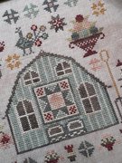 Summer Quilt Barn - Cross Stitch Pattern