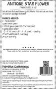 Antique Star Flower - Quilt Pattern