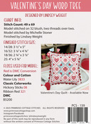 Valentine's Day Word Tree - Cross Stitch Pattern