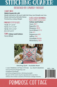 Stitching Quaker - Cross Stitch Pattern