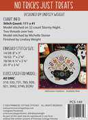 No Tricks Just Treats - Halloween Cross Stitch Pattern