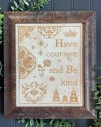 Have Courage - Cross Stitch Pattern