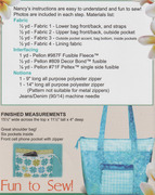 Tahiti Tote - Quilt Pattern