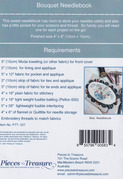 Bouquet Needlebook - Quilt Pattern