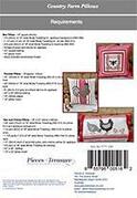 Country Farm Pillows - Quilt Pattern